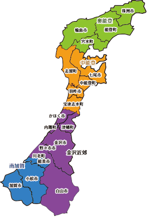 石川県マップ